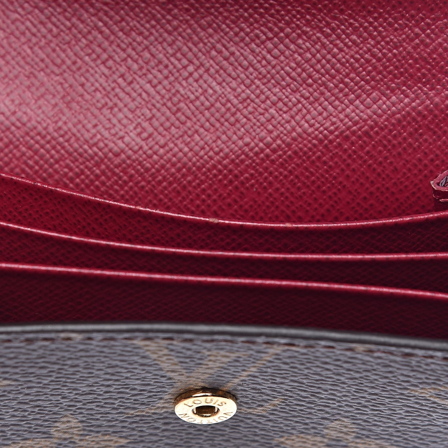 Monogram Sarah Multicartes Fuchsia