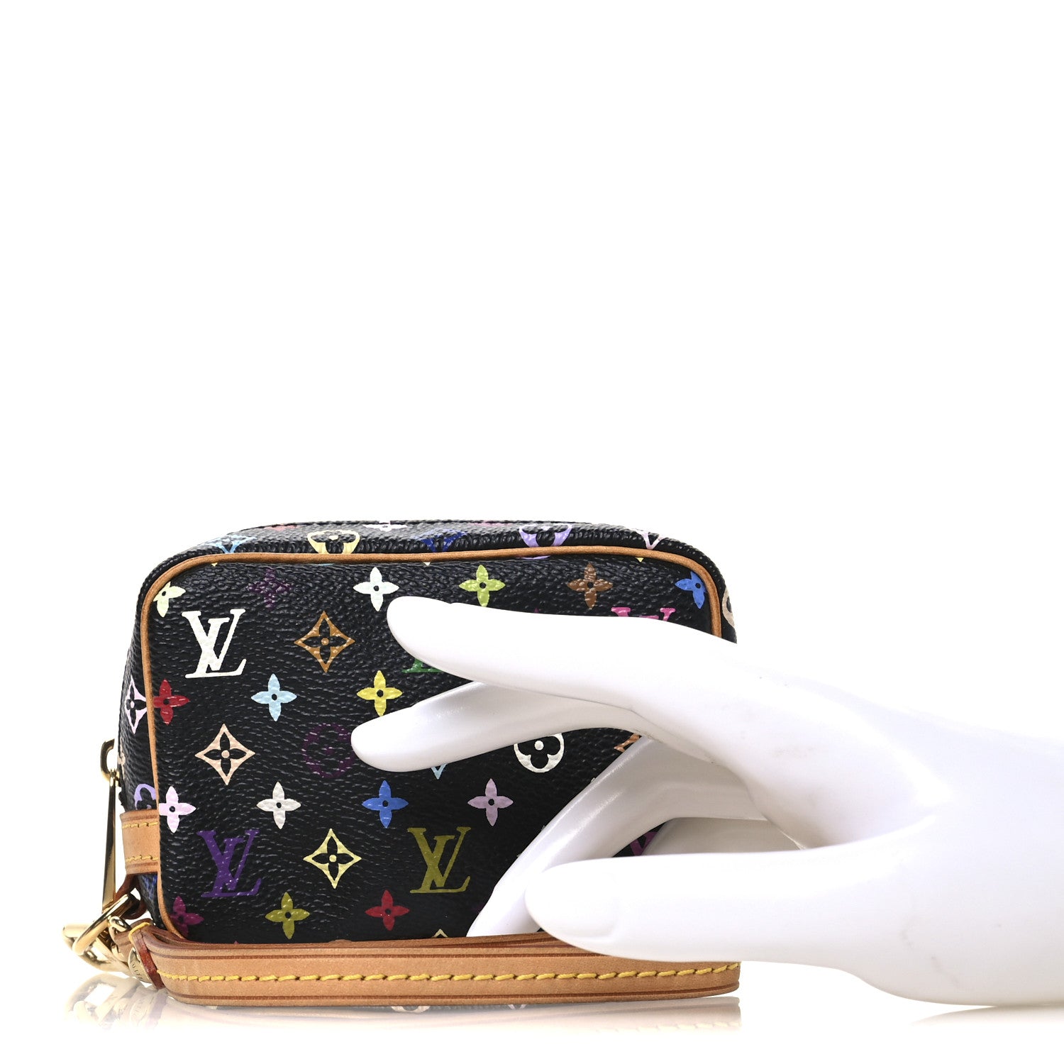 Louis Vuitton Monogram Multicolor Trousse Wapity Black 2 of 7