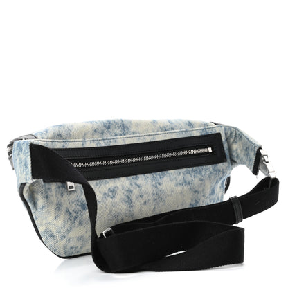 Saint Laurent Denim Grunge Belt Bag Faded Blue 2 of 4