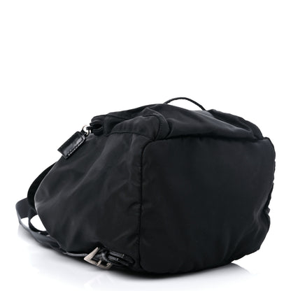 Prada Nylon Vela Mini Cinch Backpack Black 4 of 14