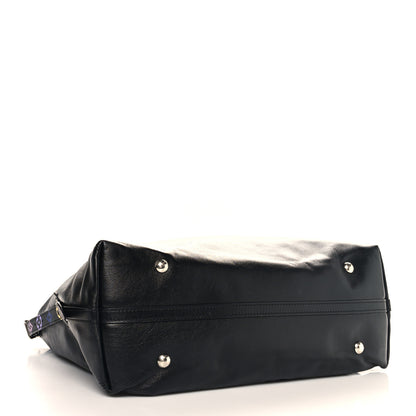 Louis Vuitton LV X TM Lambskin CarryAll Vibe MM Black 4 of 10
