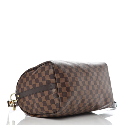 Louis Vuitton Damier Ebene Speedy Bandouliere 30 4 of 12