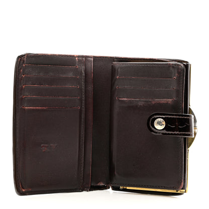 Louis Vuitton Vernis French Purse Wallet Amarante 5 of 10