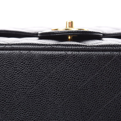 Chanel Caviar Quilted Maxi Double Flap Black 10 of 16