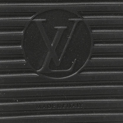 Louis Vuitton Suede Shearling Polar Flat Half Boots 35 Black 9 of 11