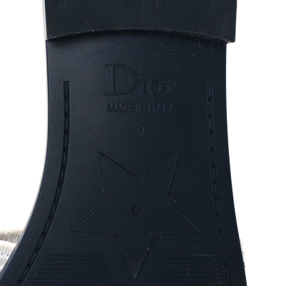 Christian Dior Canvas Fabric Dio(r)evolution Slide Sandals 37 Deep Blue 7 of 7