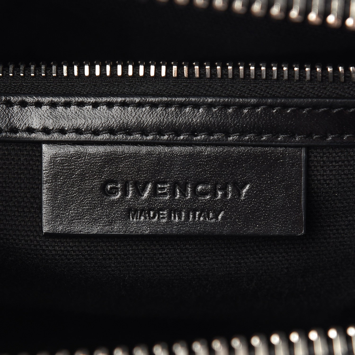 Givenchy Shiny Lord Calfskin Medium Antigona Black 6 of 16