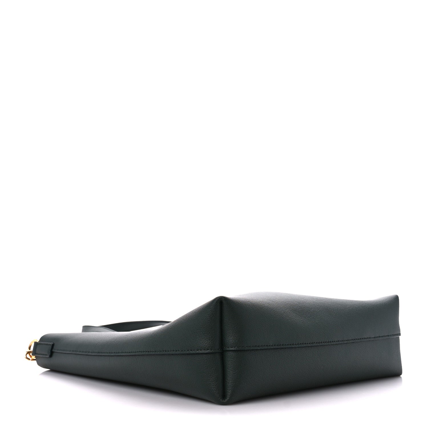 Saint Laurent Calfskin Toy Shopping Tote Dark Green 4 of 10
