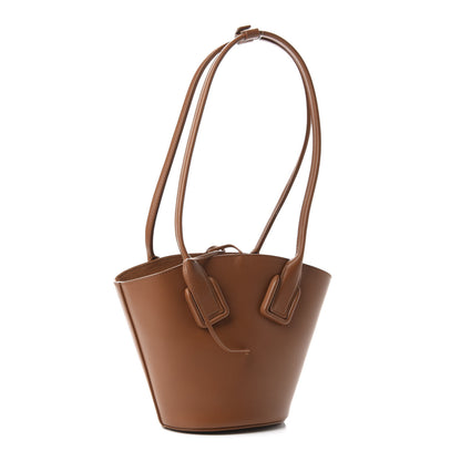 Bottega Veneta Calfskin Small Basket Tote Clay 3 of 9