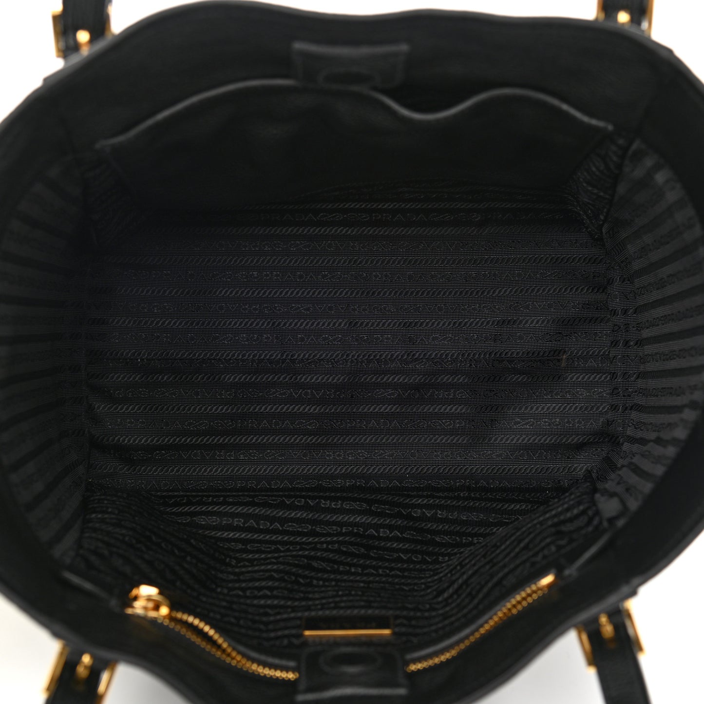 Vitello Daino Tote Black