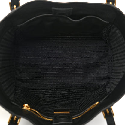Prada Vitello Daino Tote Black 5 of 13