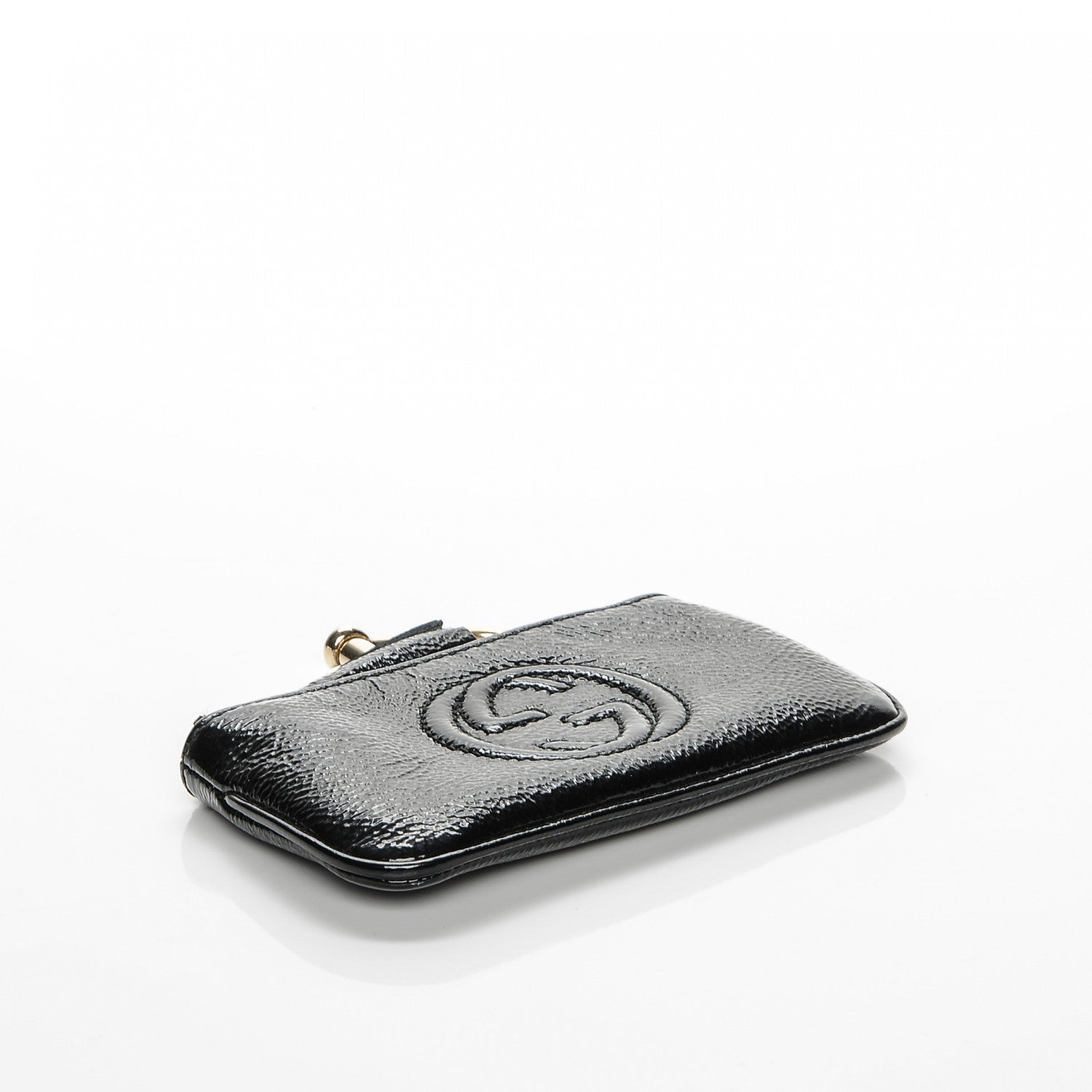 Gucci Patent Soho Key Case Black 4 of 7