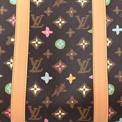 Louis Vuitton Monogram Craggy Keepall Bandouliere 50 Chocolate 6 of 8