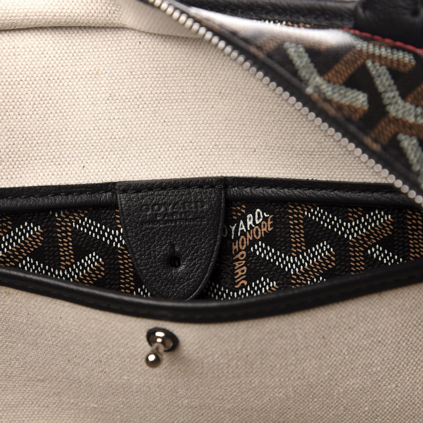 Goyardine Artois PM Black