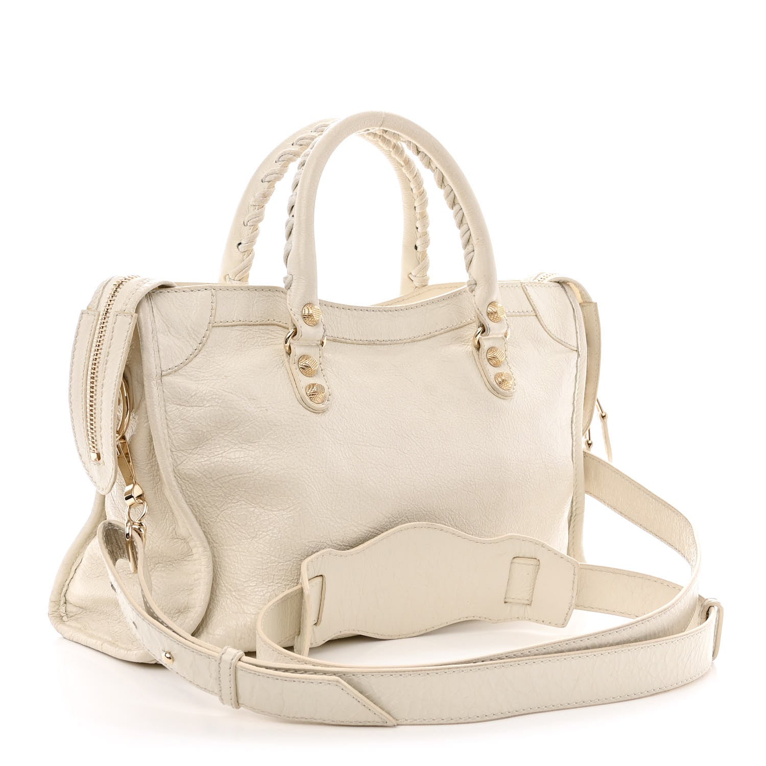 Balenciaga Agneau Giant 12 Gold Hardware S City White 3 of 24