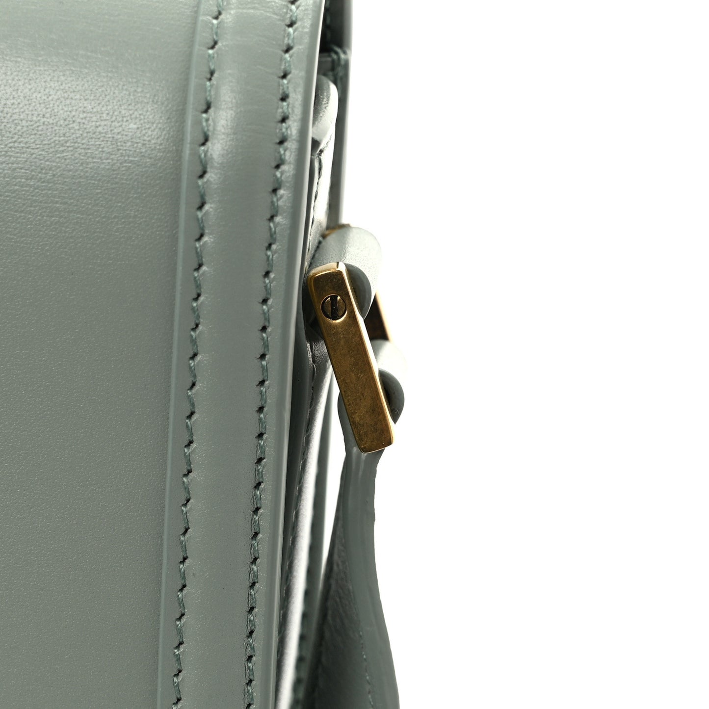 Smooth Calfskin Small Solferino Satchel Acqua