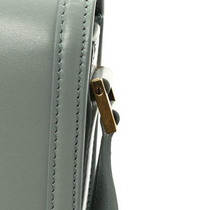 Saint Laurent Smooth Calfskin Small Solferino Satchel Acqua 10 of 11