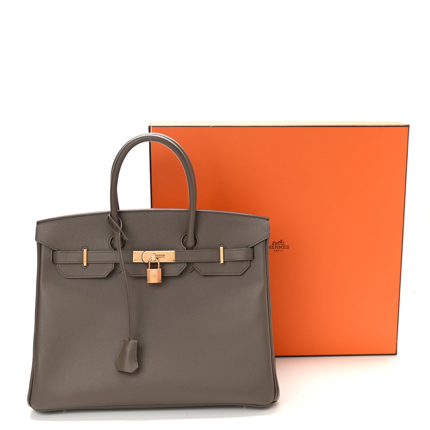 Epsom Birkin 35 Etain