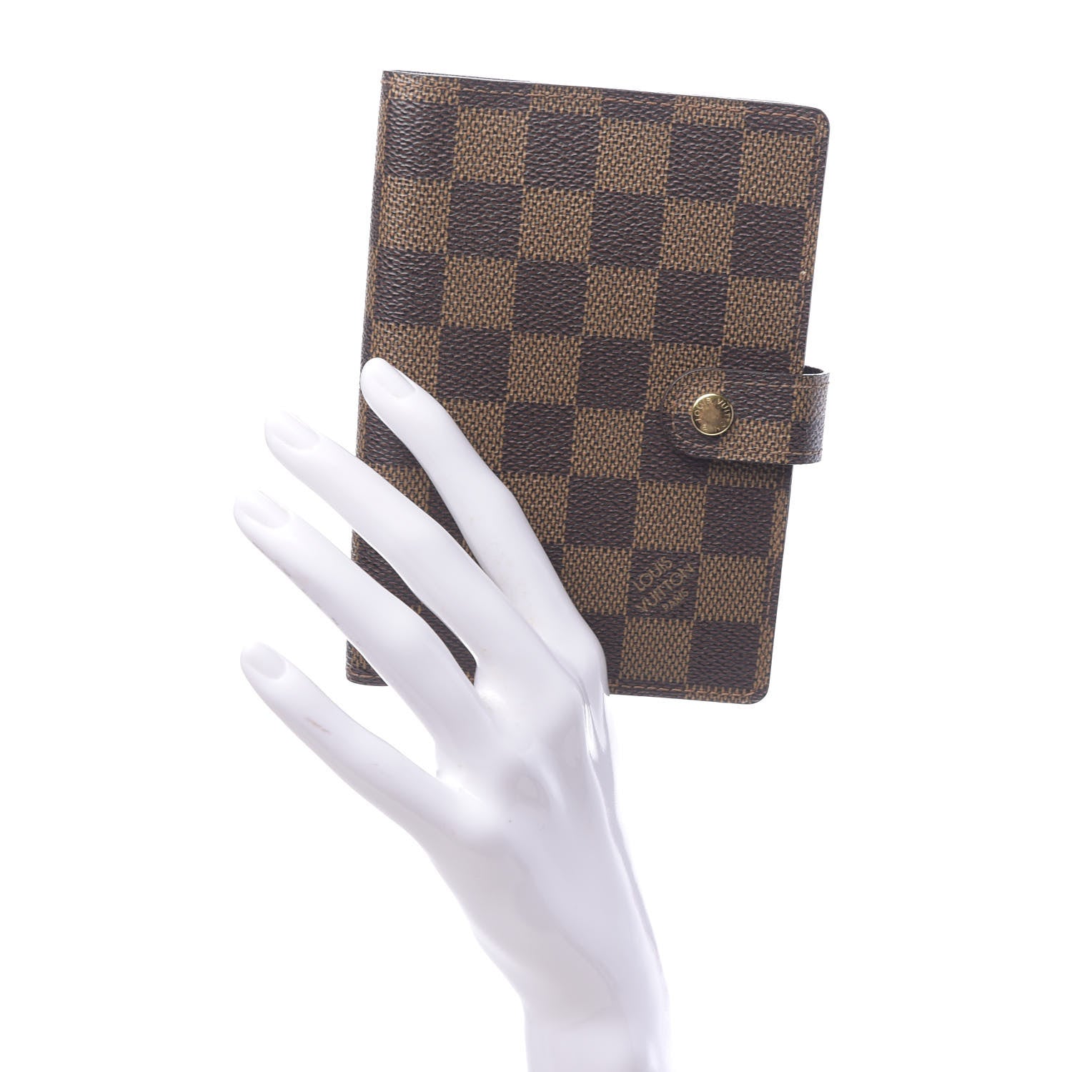 Louis Vuitton Damier Ebene Small Ring Agenda Cover 2 of 8