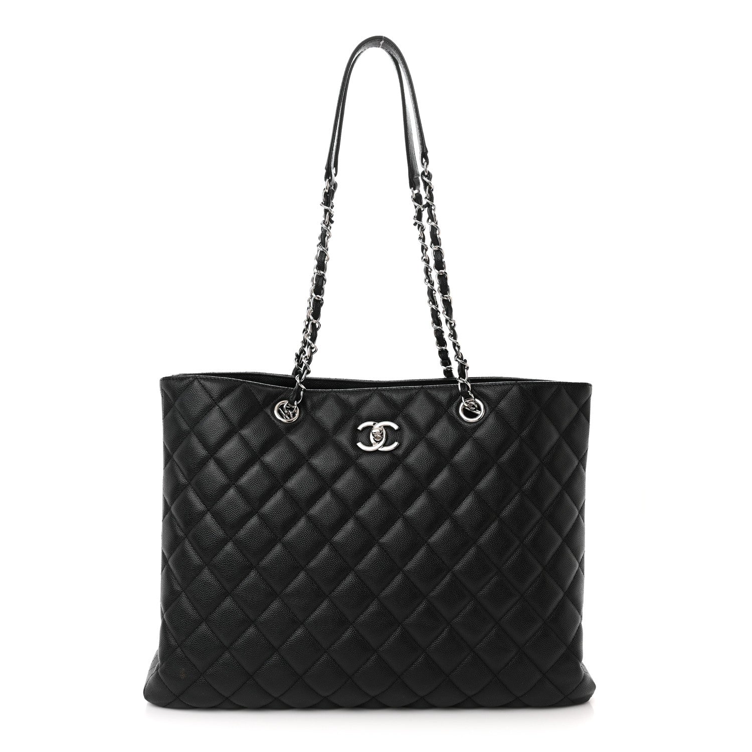 Chanel Caviar Quilted Large Shopping Tote Black 1 of 10