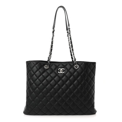 Chanel Caviar Quilted Large Shopping Tote Black 1 of 10
