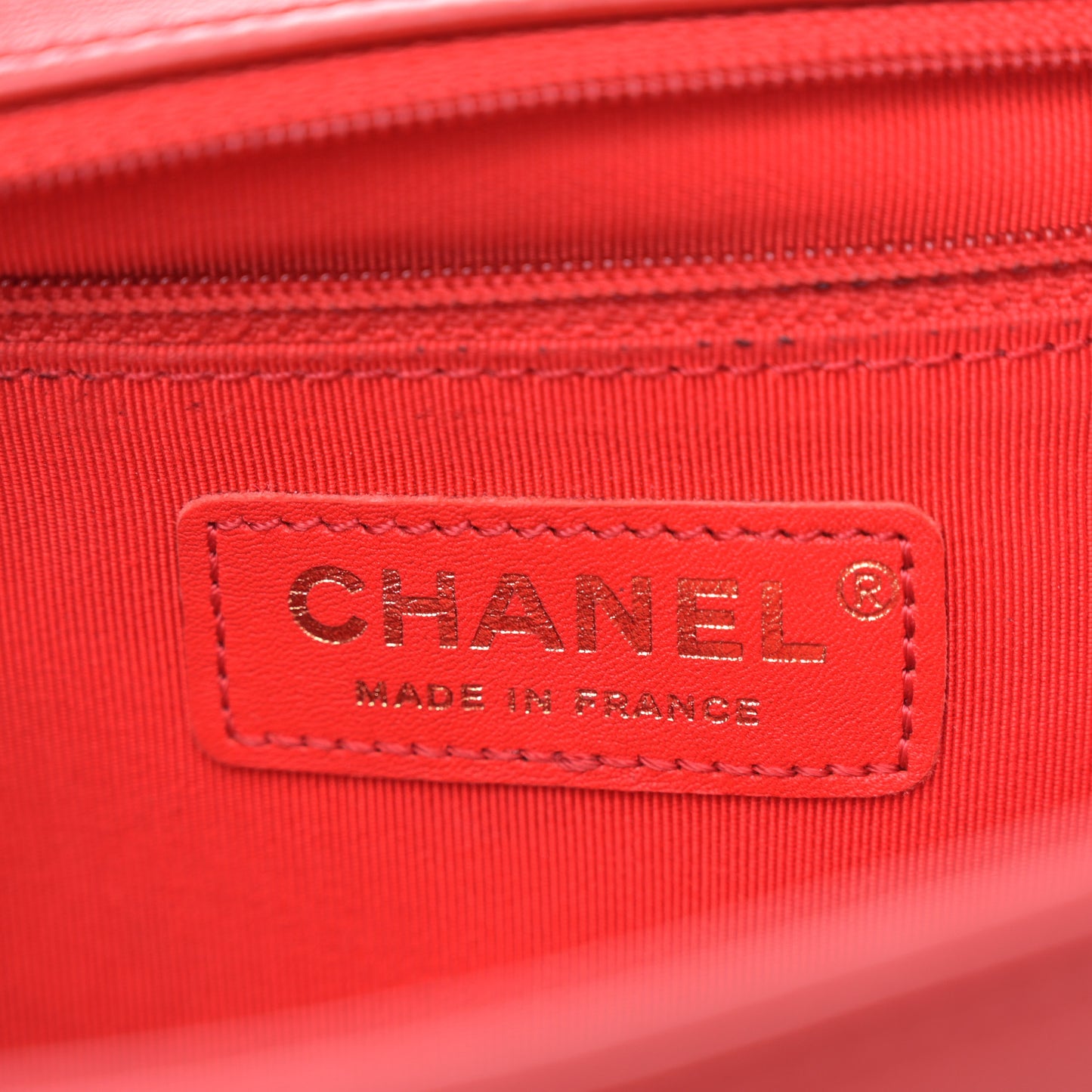 Lambskin Quilted New Medium Boy Flap Red
