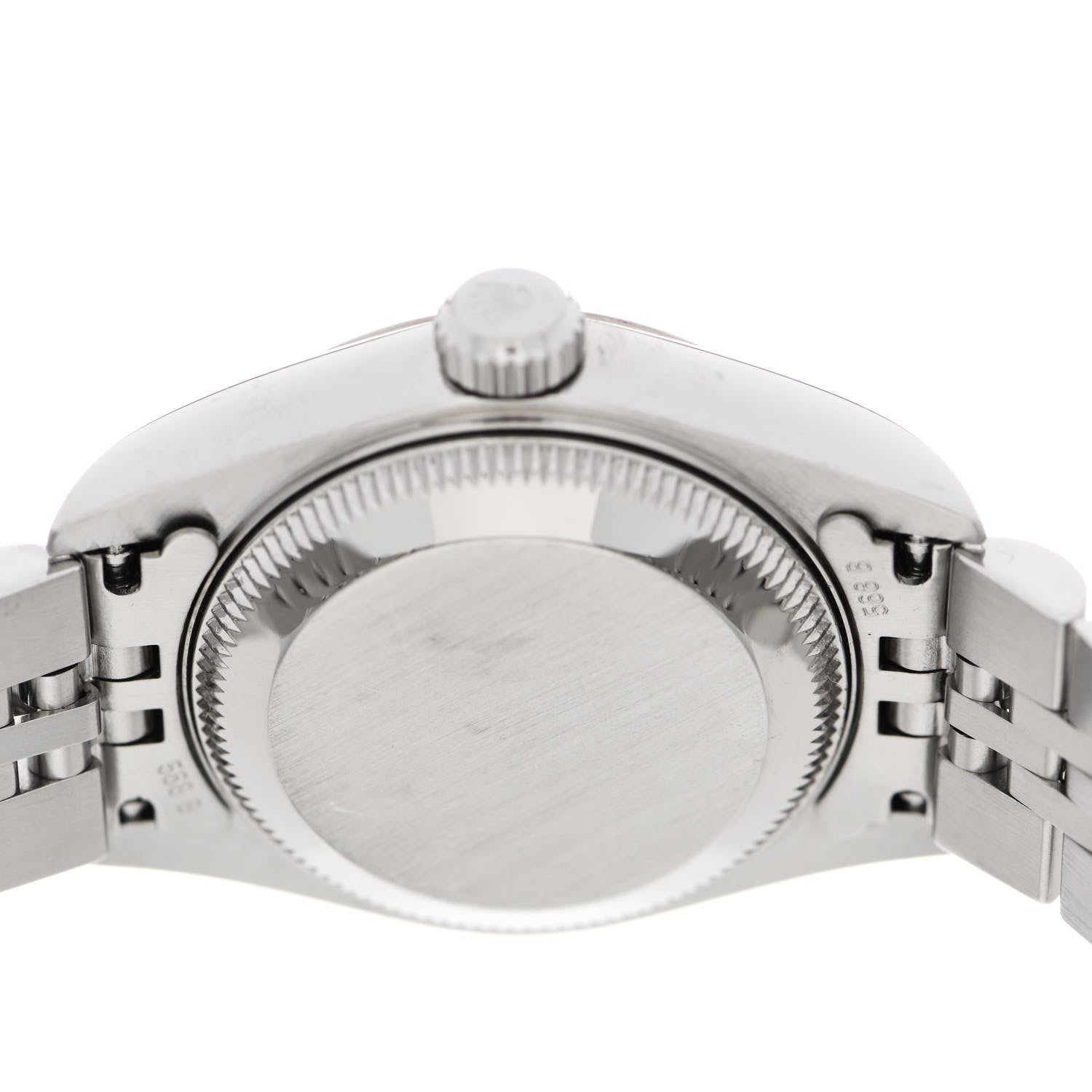 Rolex Stainless Steel 18K White Gold 26mm Oyster Perpetual Datejust Watch Silver 79174 3 of 5