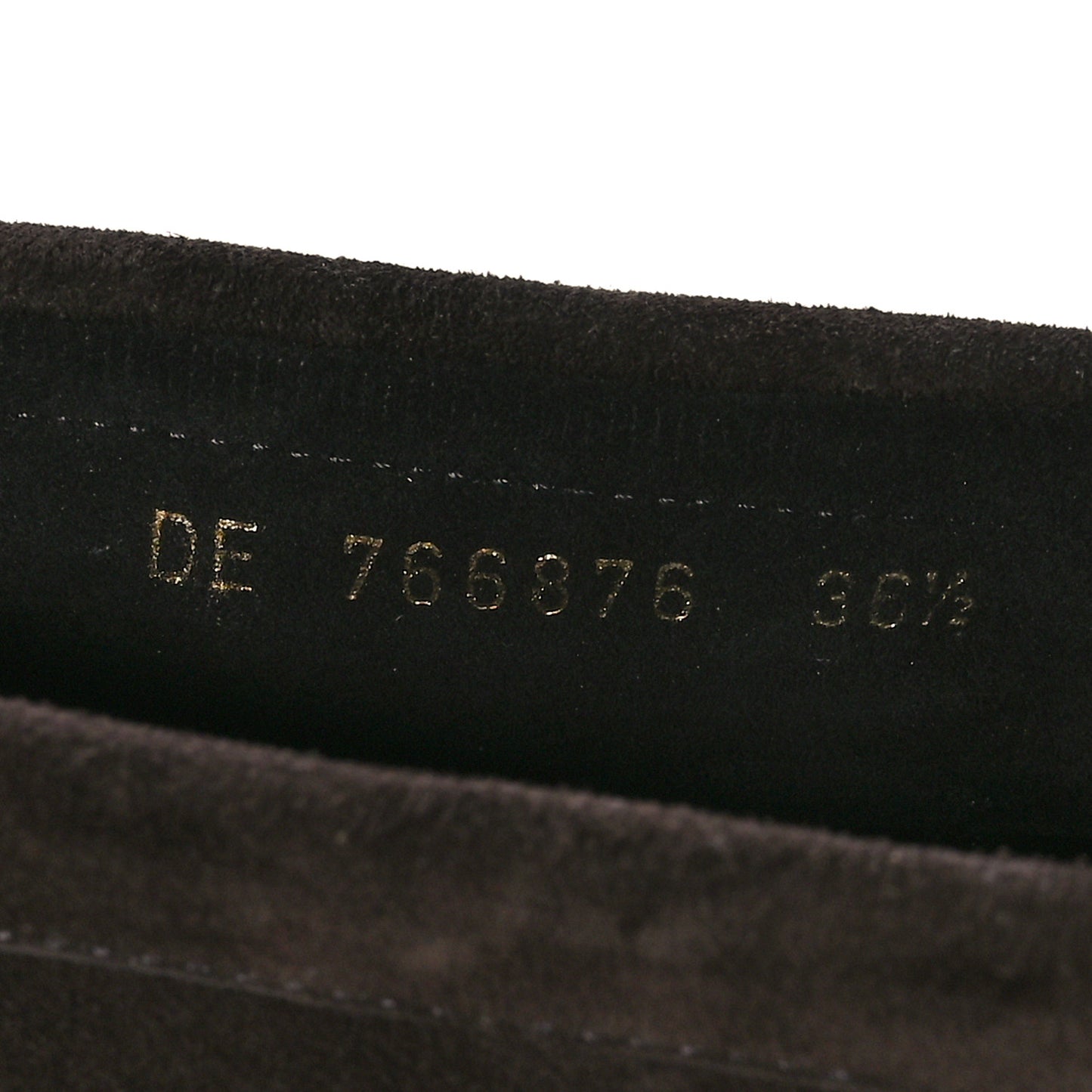 Suede Le Loafer Penny Slippers 36.5 Dark Chocolate