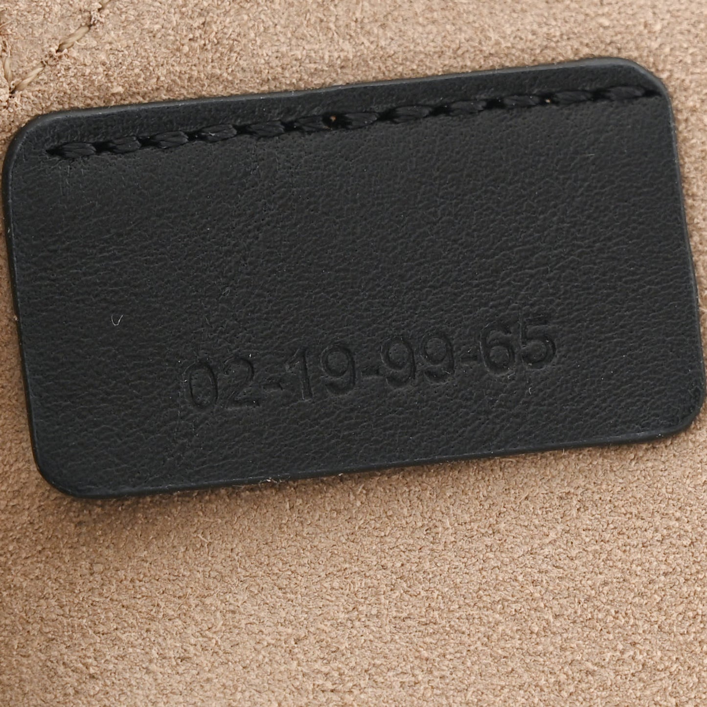 Suede Calfskin Mini Faye Bracelet Bag Black
