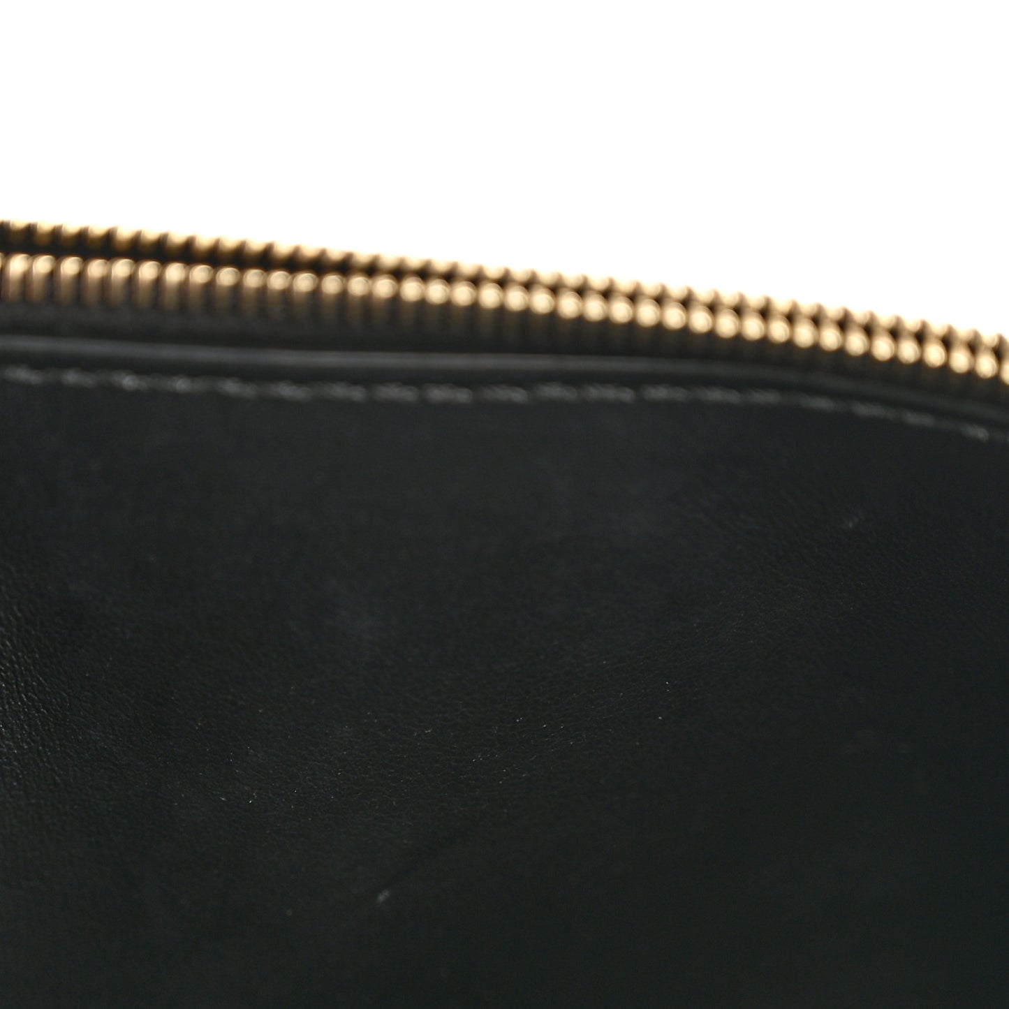 Vitello Cruise F is Fendi Bi-Color FF 1974 Embossed Medium Envelope Wallet On Chain Black Maya