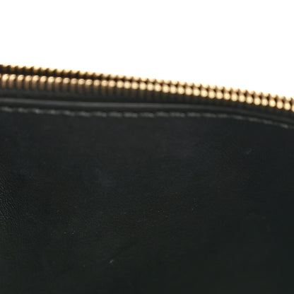 Fendi Vitello Cruise F is Fendi Bi-Color FF 1974 Embossed Medium Envelope Wallet On Chain Black Maya 11 of 15
