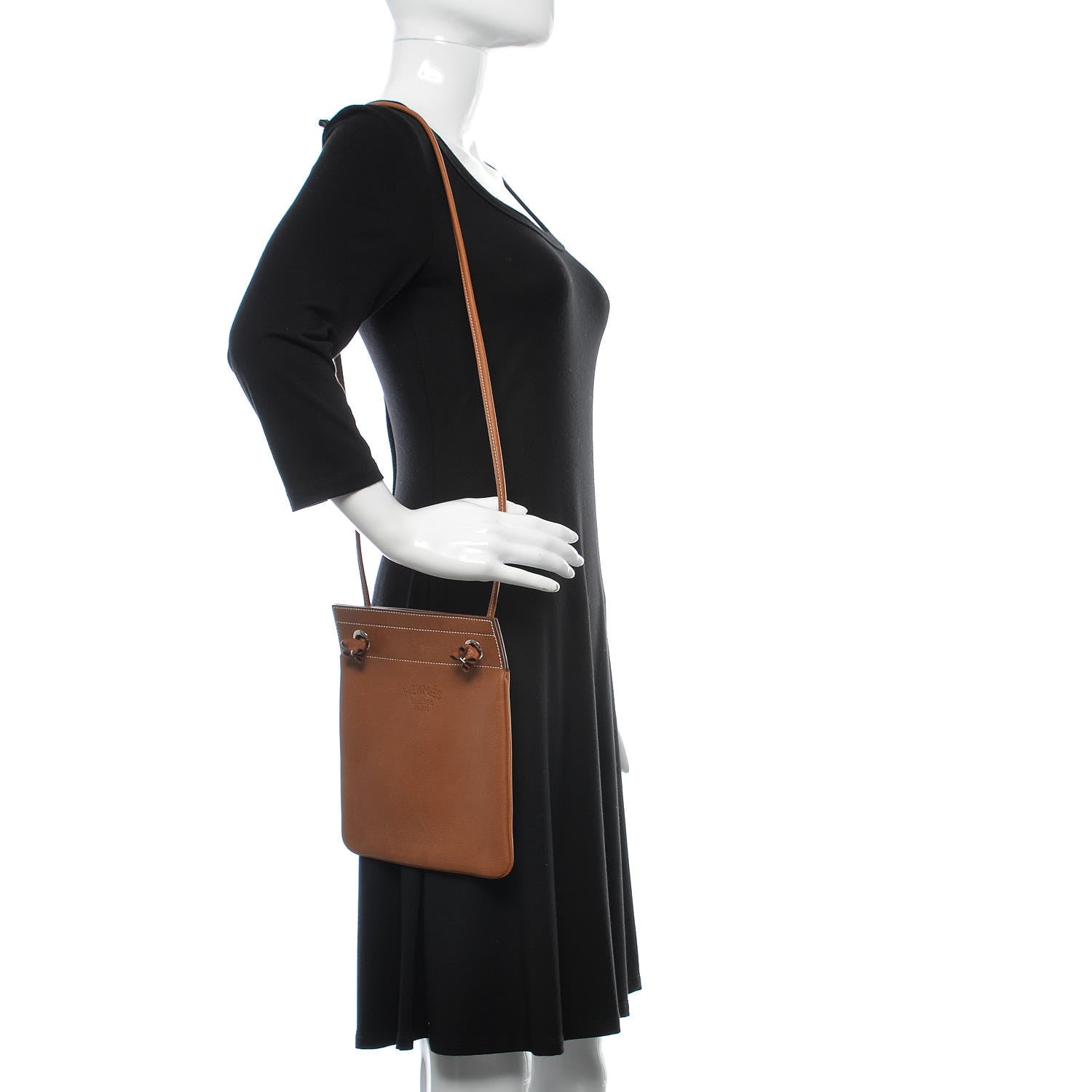 Hermes Barenia Faubourg Mini Aline Fauve 2 of 7