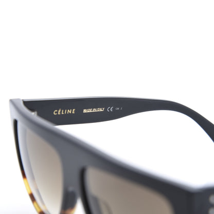 Celine Shadow Sunglasses CL 41026/S Black Havana 6 of 7