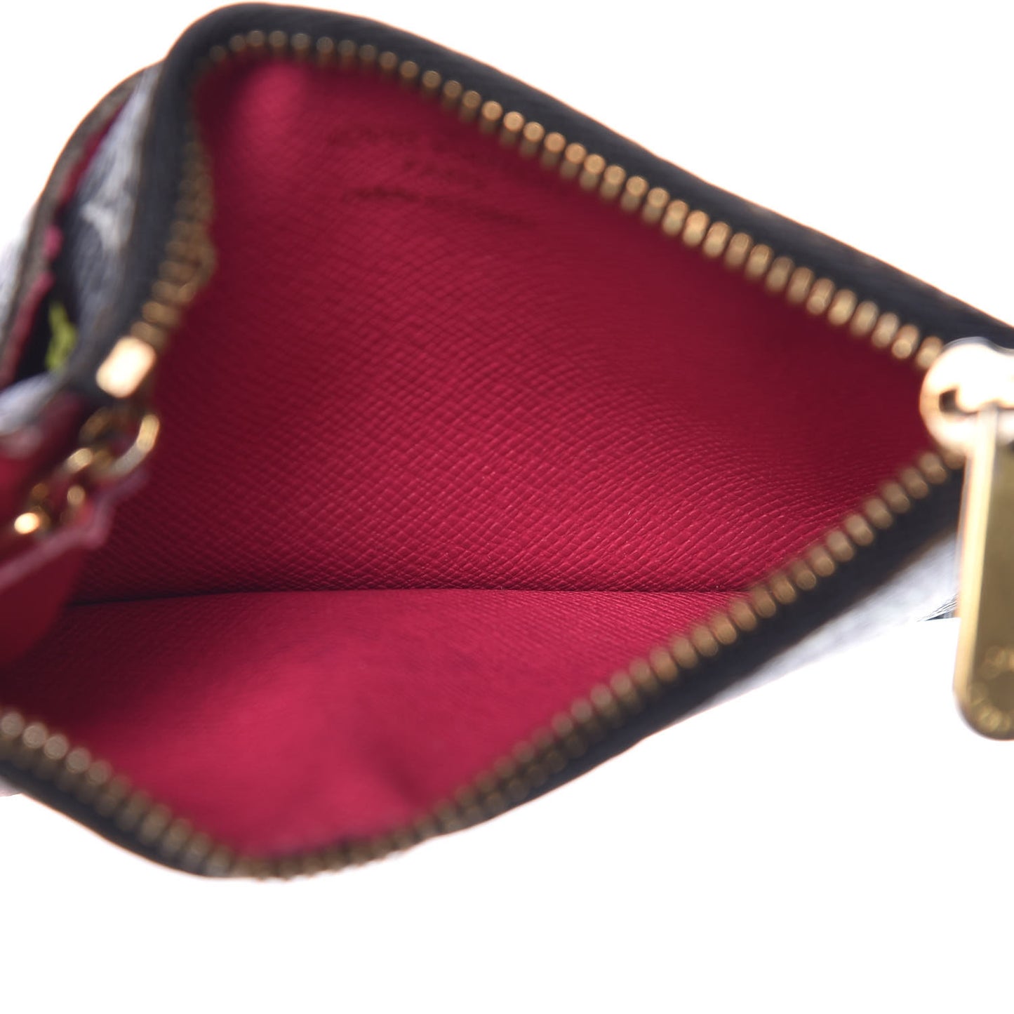 Monogram Multicolor Key Pouch Black Grenade