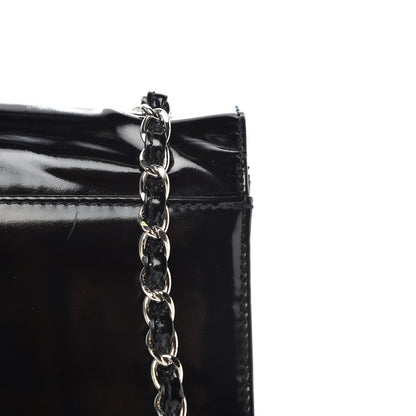 Chanel Glazed Calfskin Single Flap Black 12 of 15