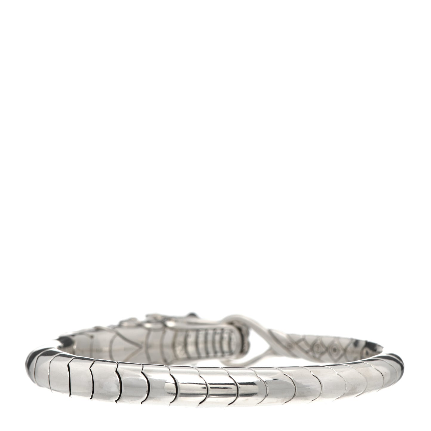 Sterling Silver Black Sapphire Naga Legends Bracelet