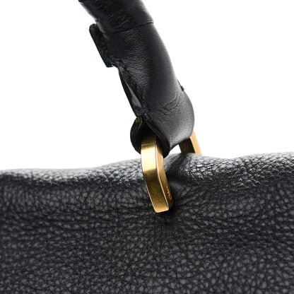 Chloe Calfskin Medium Marcie Top Handle Bag Black 9 of 11