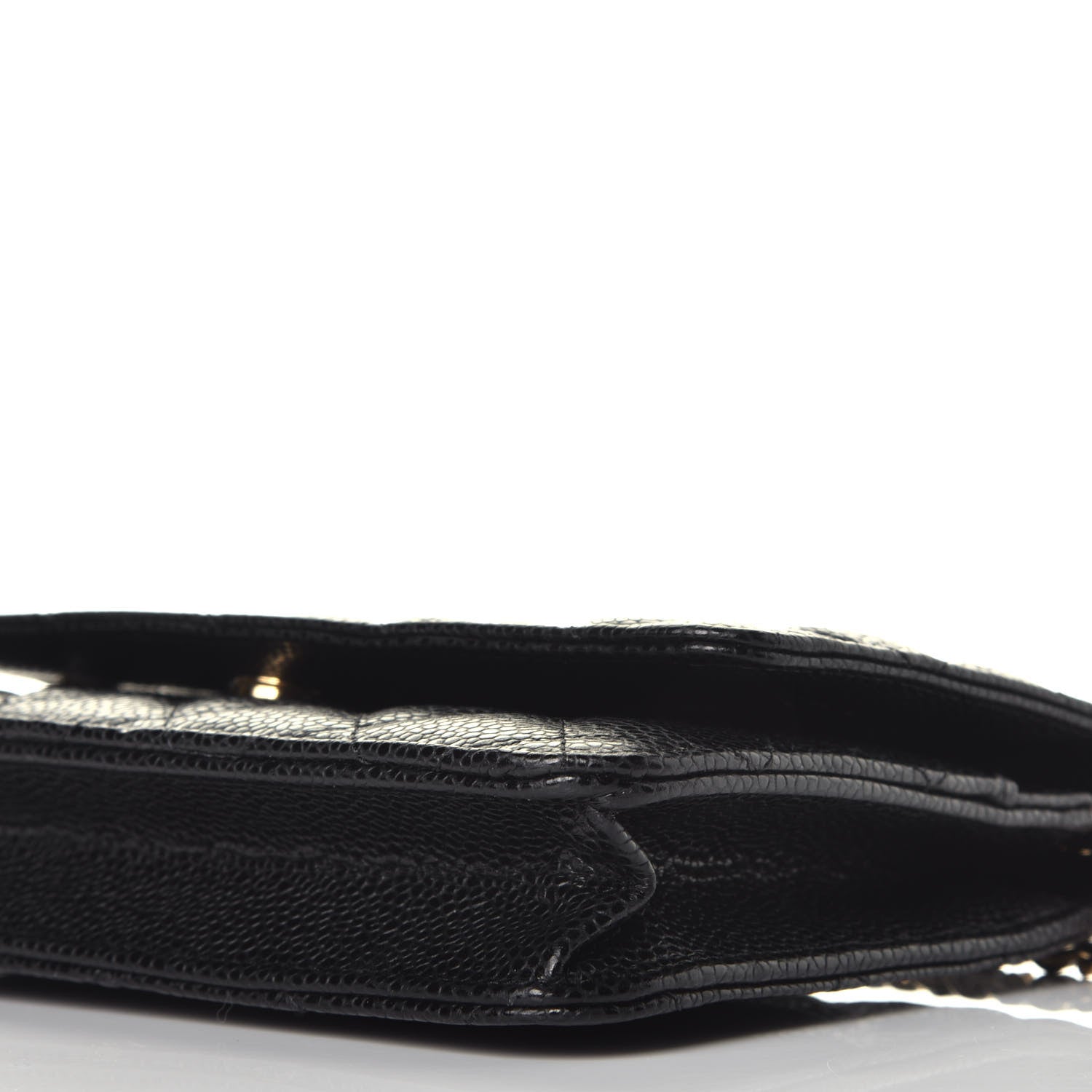 Chanel Caviar Quilted Wallet On Chain WOC Black 8 of 9
