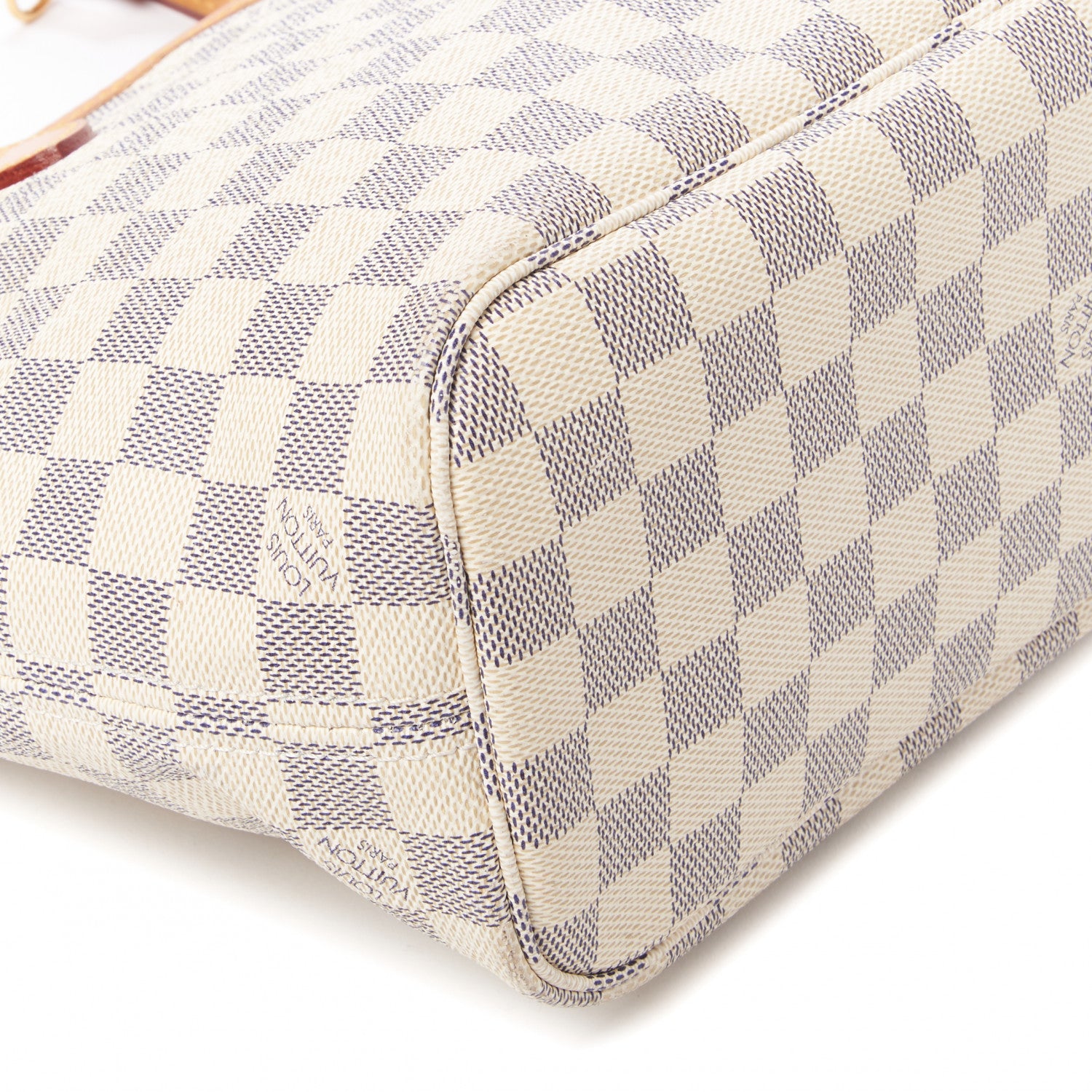 Louis Vuitton Damier Azur Neverfull PM 6 of 13