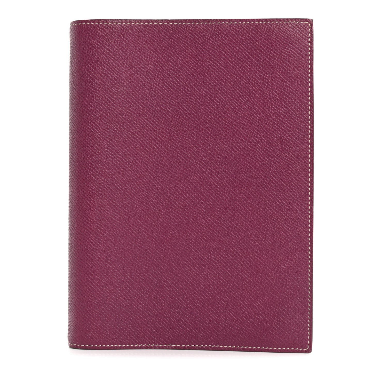 Epsom Bi-Color Globe Trotter Agenda Cover GM  Tosca Rose Tyrien