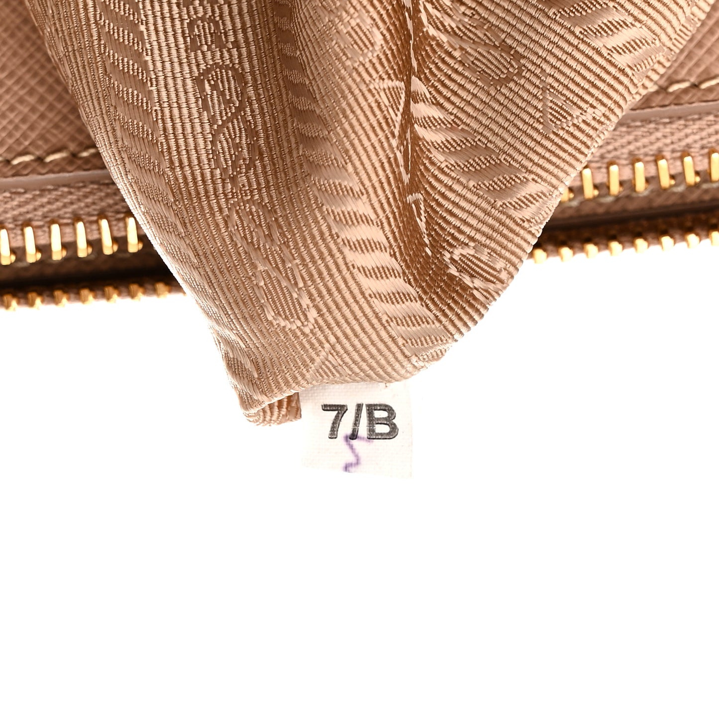 Saffiano Lux Large Galleria Double Zip Tote Cammeo
