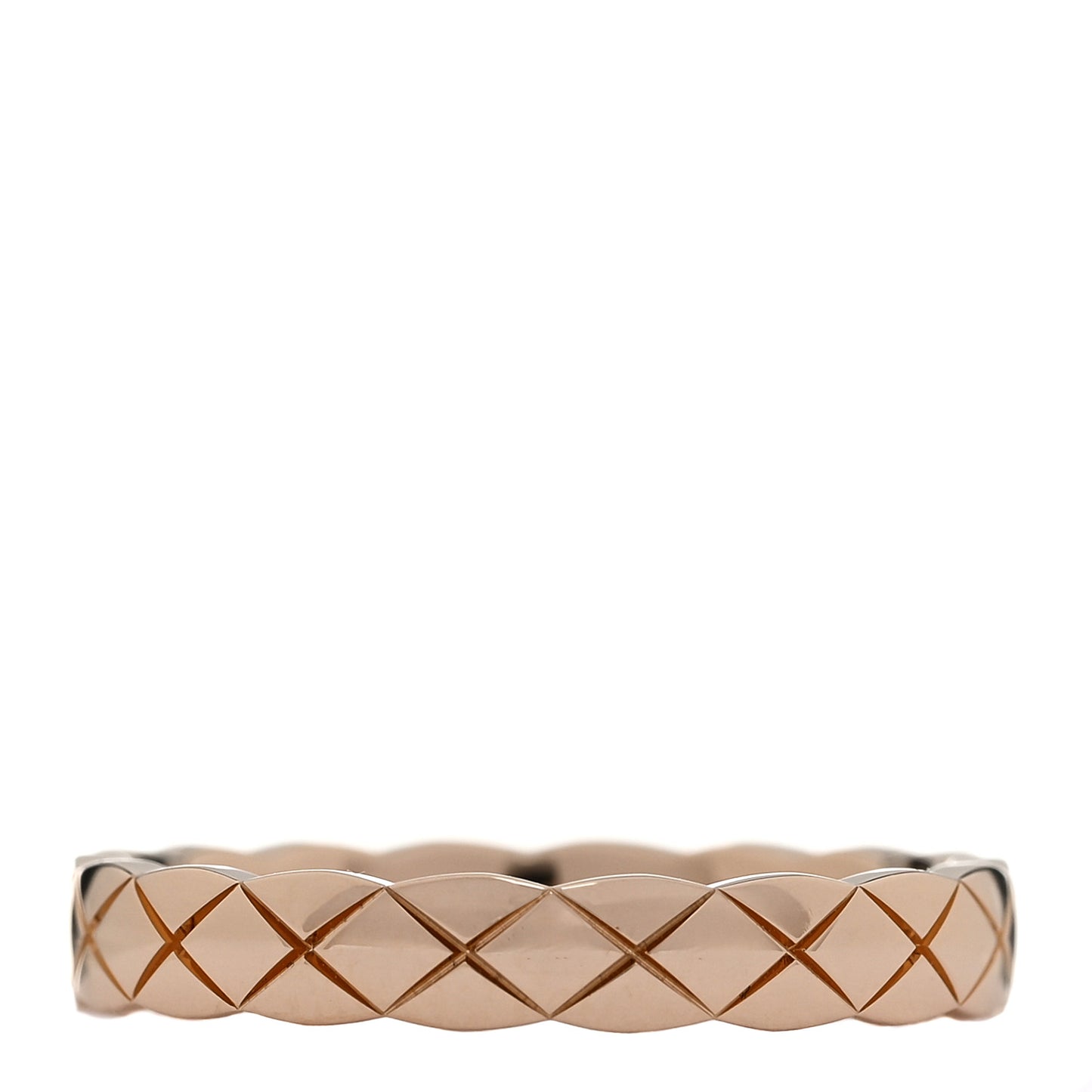 18K Beige Gold Mini Coco Crush Ring 53 6.25
