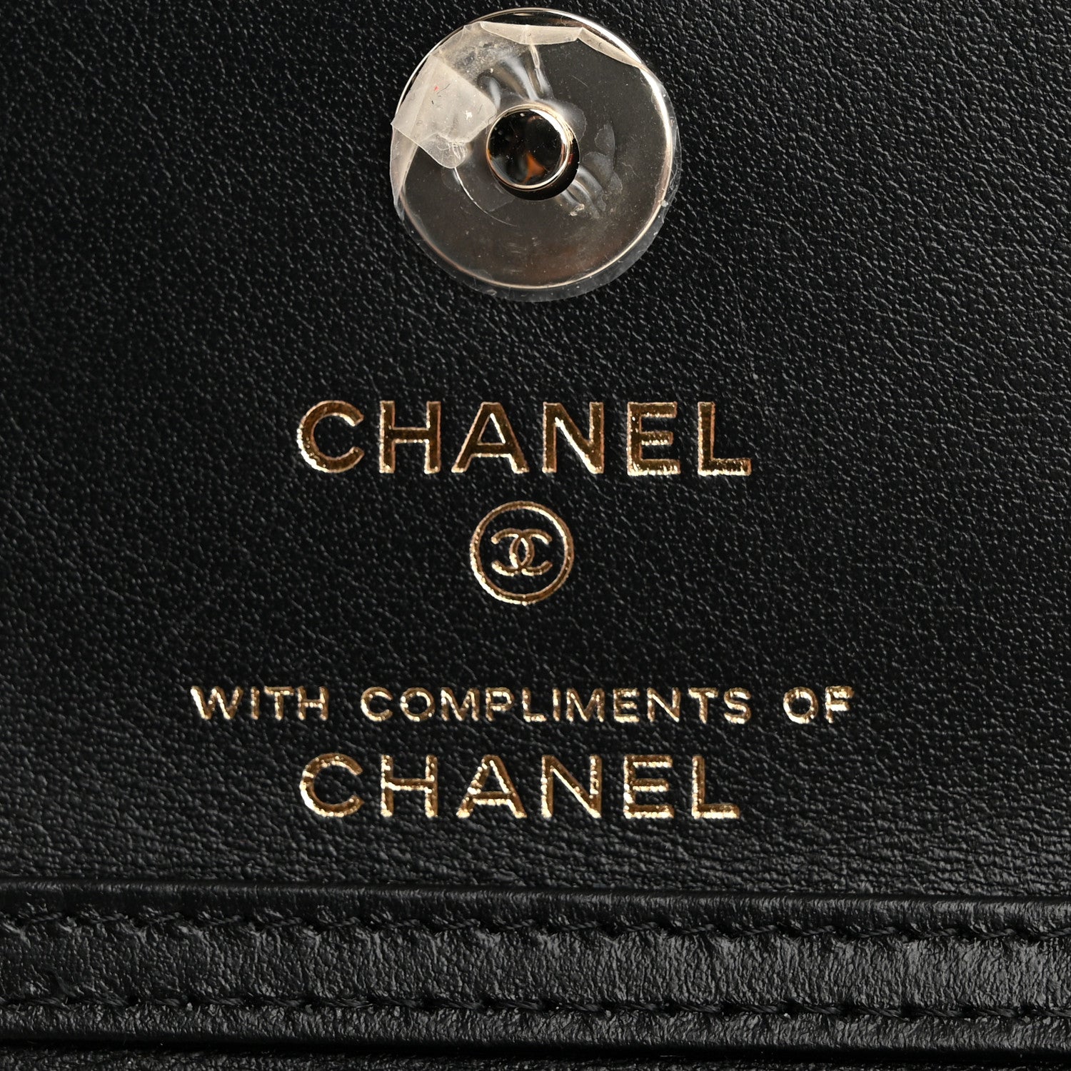 Chanel Canvas Check Flag Printed CC Clutch With Chain Beige Multicolor 6 of 12