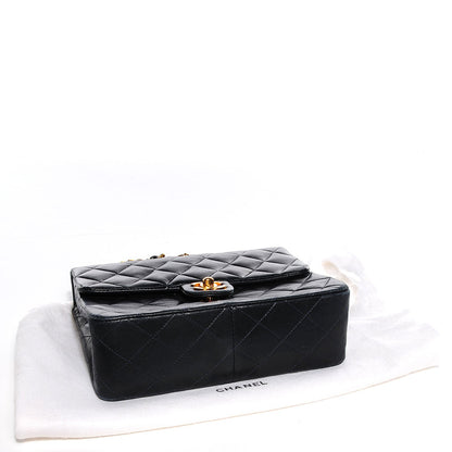 Chanel Lambskin Quilted Mini Square Flap Black 4 of 8