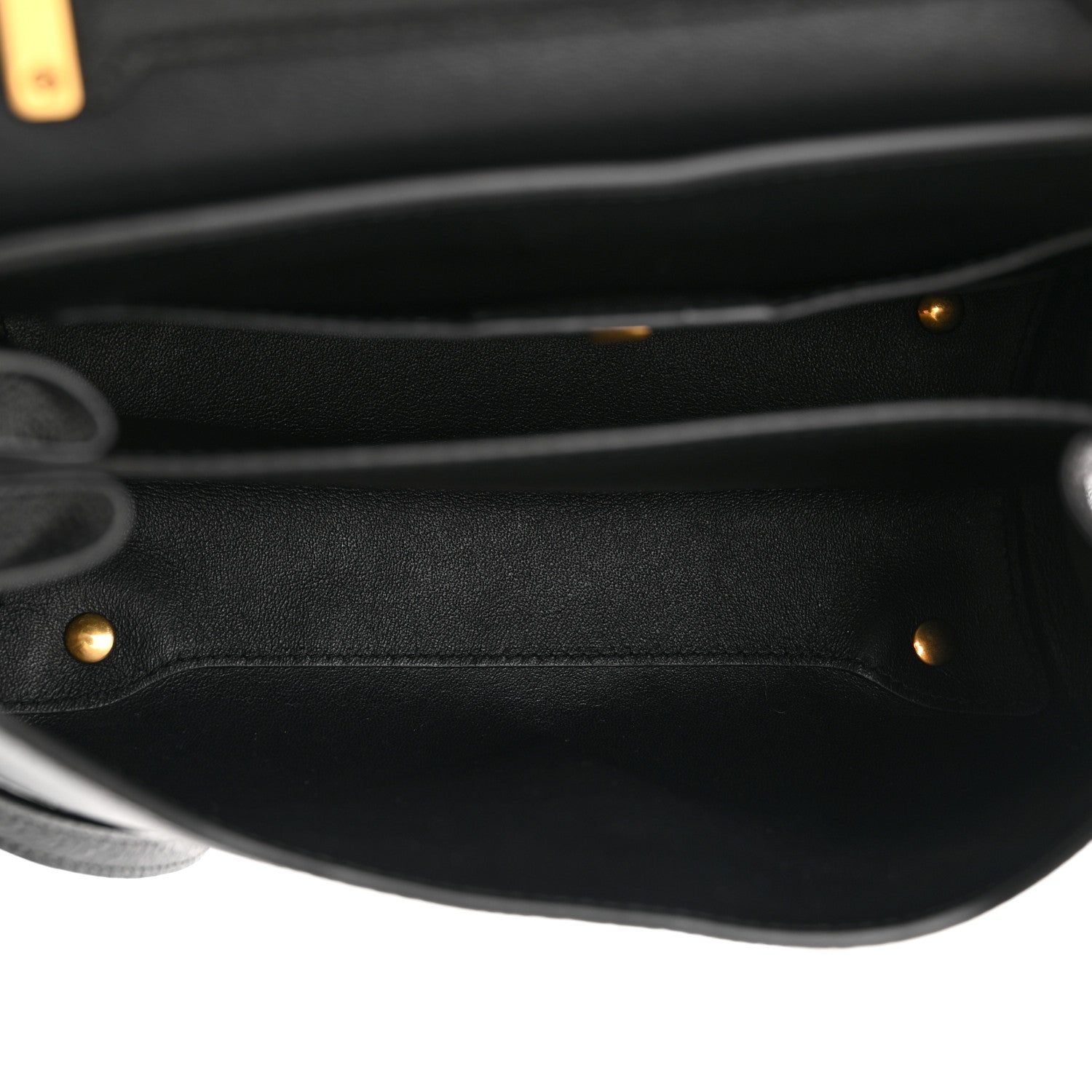Salvatore Ferragamo Calfskin Small Margot Top Handle Satchel Black 5 of 10