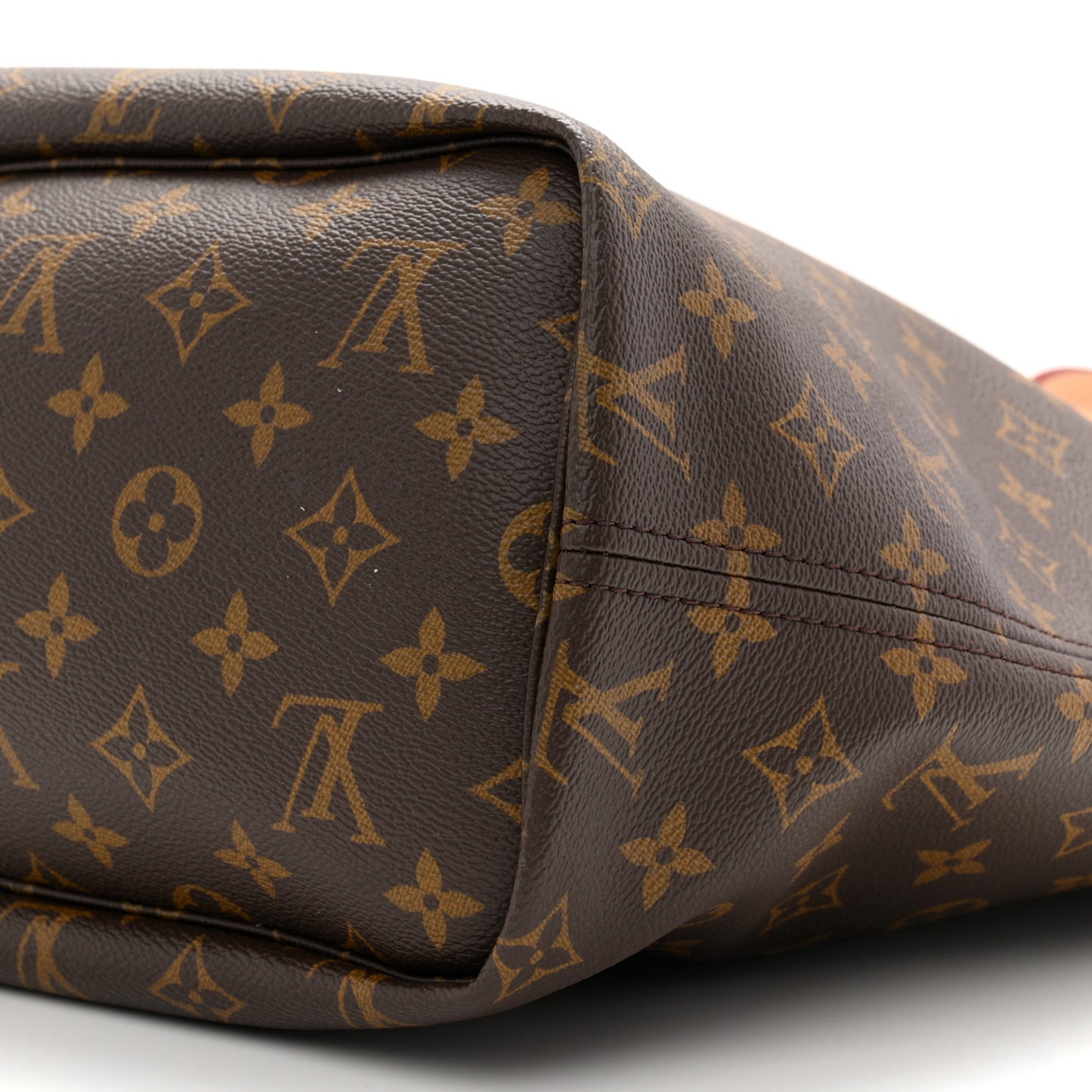 Monogram Inside Out Neverfull Bandouliere MM Rose Pondichery