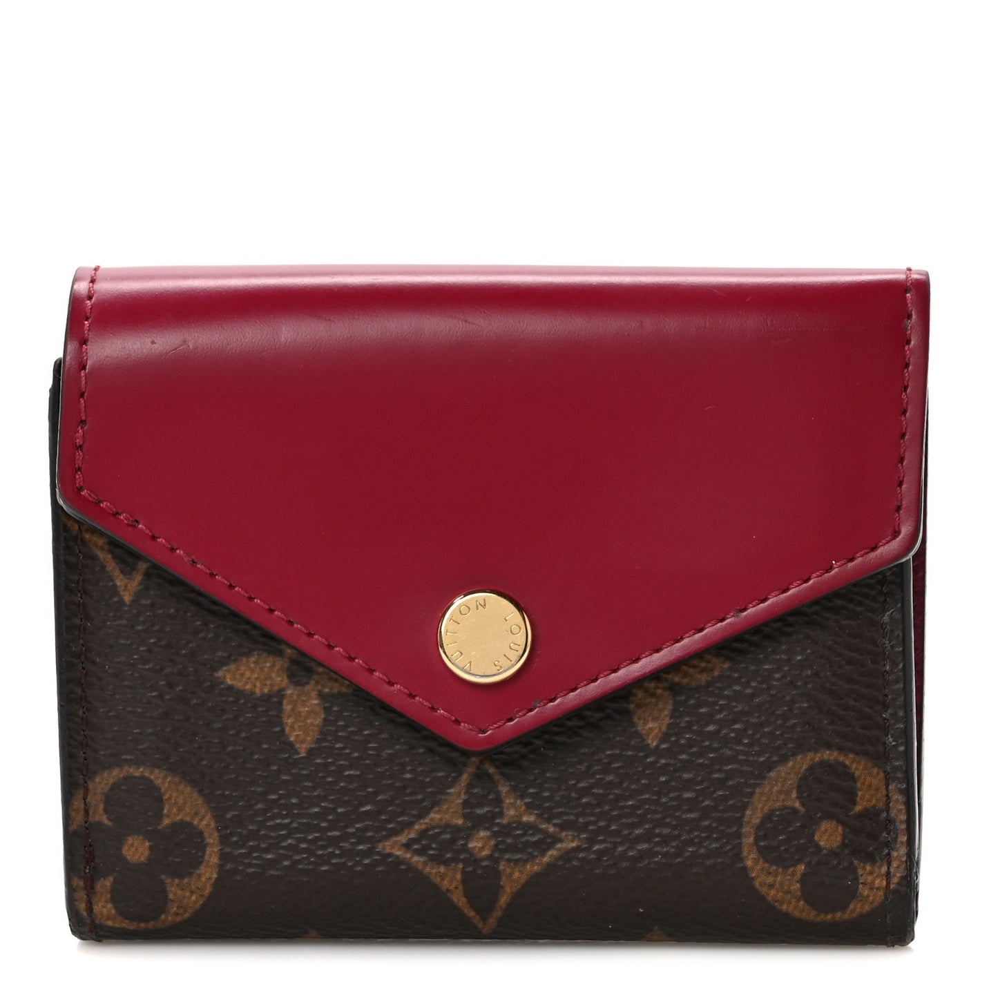 Monogram Zoe Wallet Fuchsia