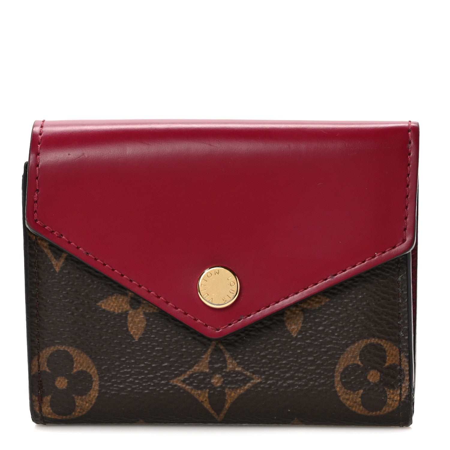 Louis Vuitton Monogram Zoe Wallet Fuchsia 1 of 10