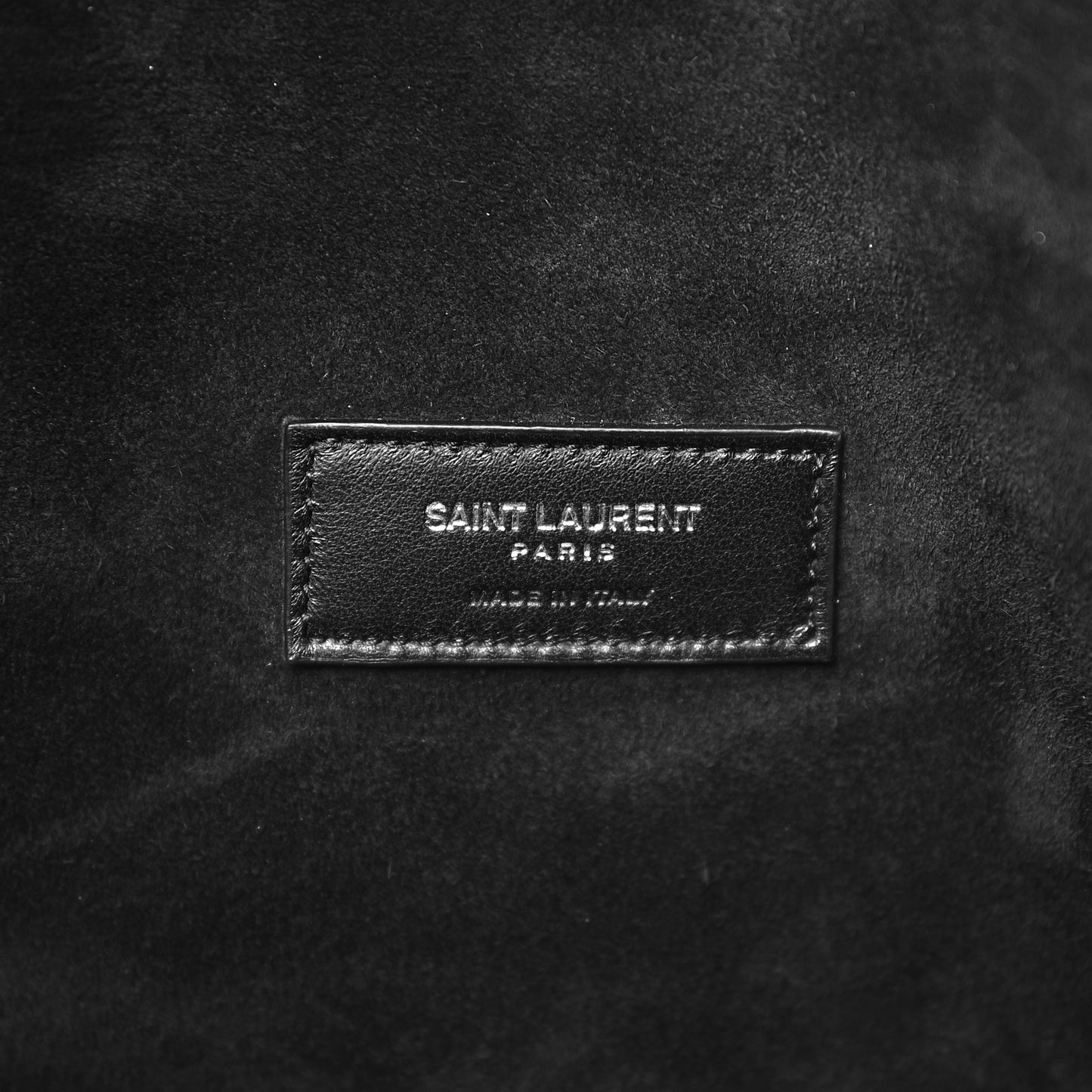 Calfskin Crocodile Embossed Large Souple Sac De Jour Black