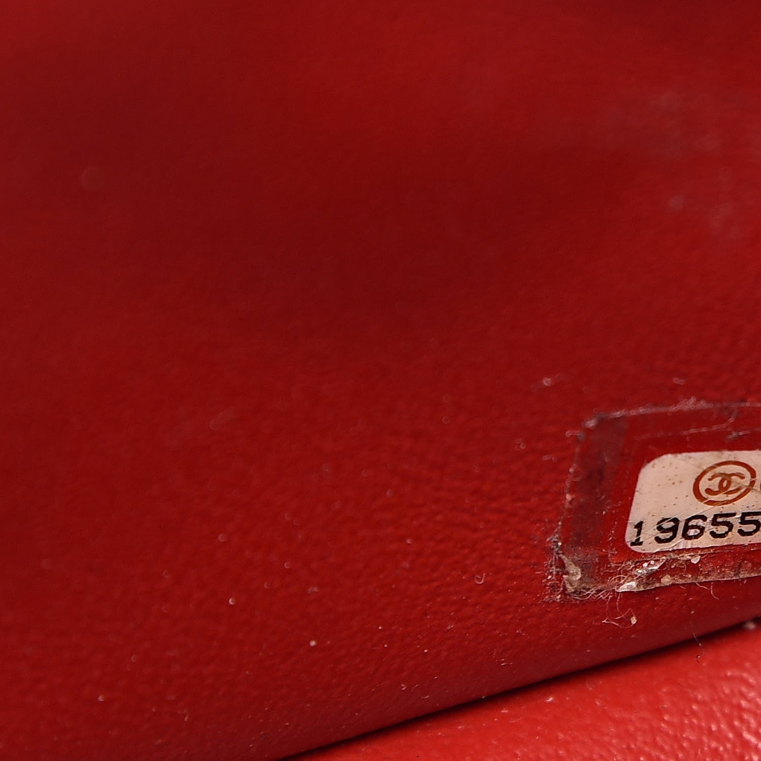 Chanel Lambskin Quilted Mini Square Flap Red 7 of 21
